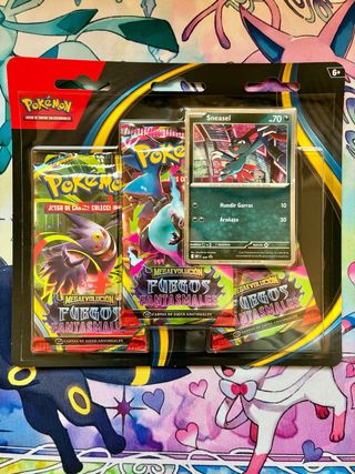 Blister Pokémon Sneasel Fuegos Fantasmales