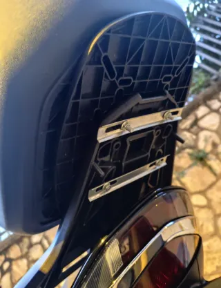 Baúl universal moto negro