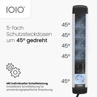 5-Compartimento IOIO Maestro-Esclavo regleta MS 63