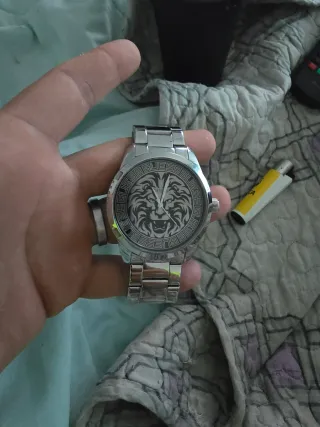 Reloj Guess Negro y Plateado