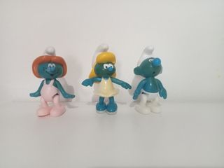 Lotto 3 Puffi Vintage Rari