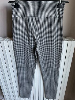 Leggings ELETTA quadretti bianco/neri