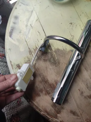 Aplique Lámpara Baño Espejo Metal Cromado