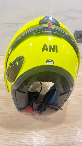 Casco Moto Shark Talla M Amarillo