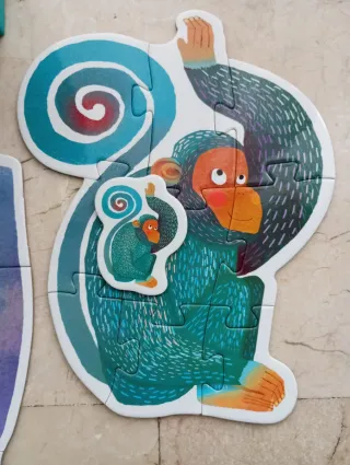 Caja con 6 puzzles Djeco