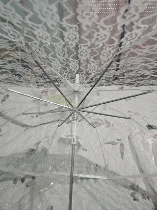 Paraguas Guirca Blanco Mary Poppins