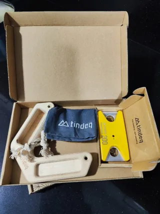 Tindeq + tirador madera