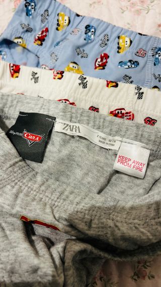 Braguitas para niño con dibujos talla 2 años