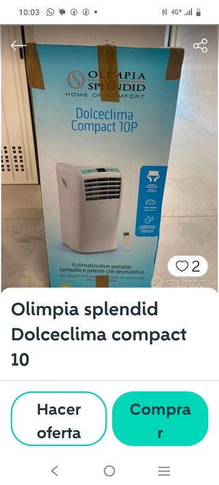 Olimpia Splendid Dolceclima Compact 10P