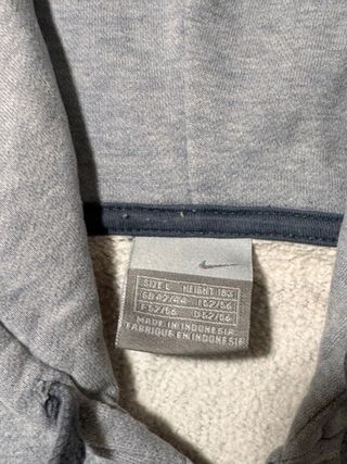 Sudadera Nike Gris con Cremallera