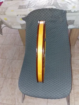 Vassoio Ovale Rattan Legno