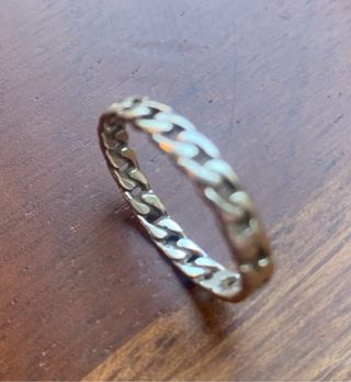ANILLOS PLATA DE LEY CADENA Y SERPIENTE