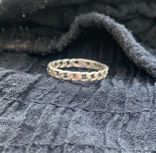 ANILLOS PLATA DE LEY CADENA Y SERPIENTE