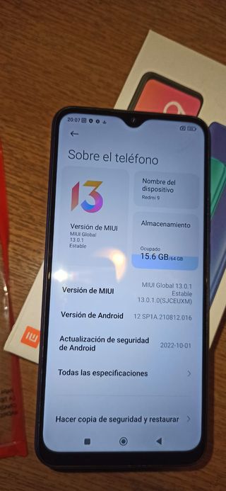 Xiaomi Redmi 9 Viola. Come Nuovo.