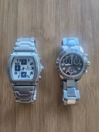 2 Relojes Tissot y Cauny