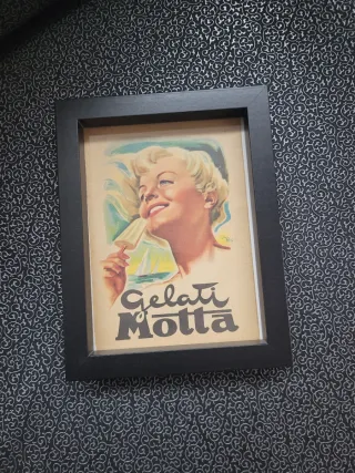 Pubblicità Vintage Gelati Motta