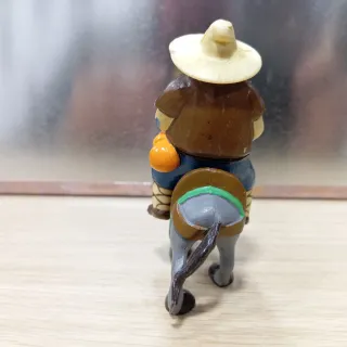 Figura PVC Sancho Panza con burro. 1979 Romagosa