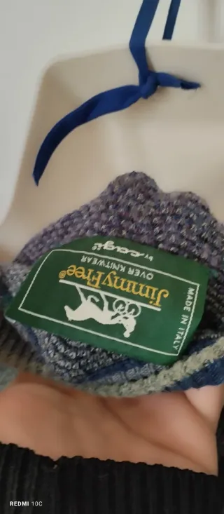 Maglione Uomo Lana Girocollo Fantasia