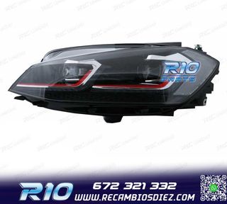 FAROS VOLKSWAGEN VW GOLF 7.5 17-19 FULL LED DINAMICOS LOOK G