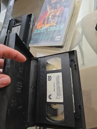 Pack 4 Películas VHS Junior, Double Dragon, Relámp