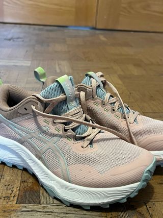 Asics Trail Running Mujer Rosa/Azul