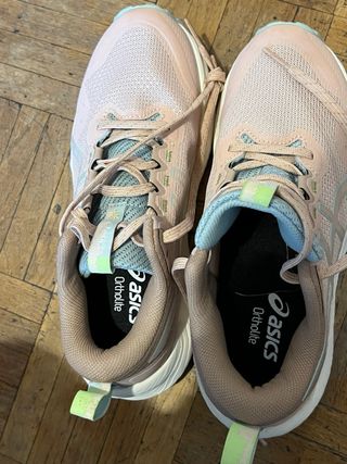 Asics Trail Running Mujer Rosa/Azul