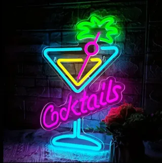 Lampada Neon LED "COCKTAIL" MAXI Multicolor