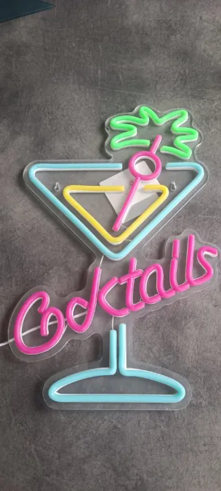 Lampada Neon LED "COCKTAIL" MAXI Multicolor