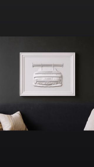 Arte murale Porsche GT3 RS vista posteriore