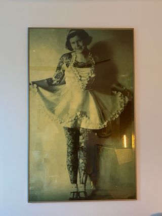 Cuadro Betty Broadbent Tatuajes