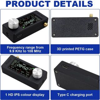 Radio Mini Wxeadu SI4732 Banda Completa