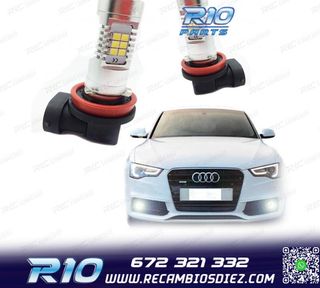 KIT BOMBILLAS LED ANTINIEBLA H11 60 WATIOS CANBUS