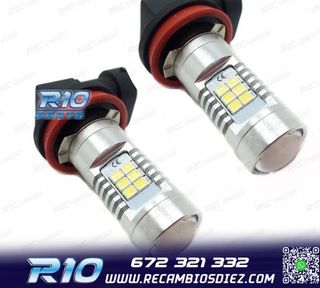 KIT BOMBILLAS LED ANTINIEBLA H11 60 WATIOS CANBUS