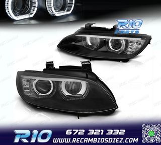 FAROS BMW E92 E93 06-10 XENON AFS OJOS ANGEL LED DLR FONDO N