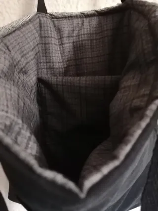 Bolso Tote Perro Peludo Leyendo Periódico