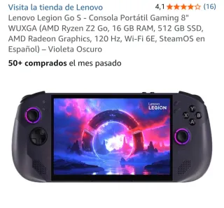 Consola Portátil Gaming Lenovo Legion Go S