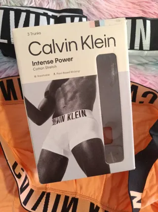 Calvin Klein Boxers Algodón Pack 3 Tallas S a L