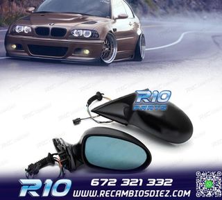 ESPEJOS RETROVISORES BMW E46 COUPE CABRIO ABATIBLES CALEFACT