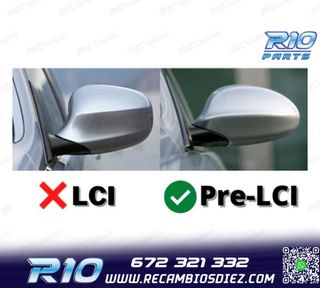CARCASAS ESPEJOS RETROVISORES BMW E90 E92 E82 E88 E91 E93 LO