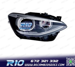 FARO DCH XENON BMW F20 F21 10-14 LED FONDO NEGRO