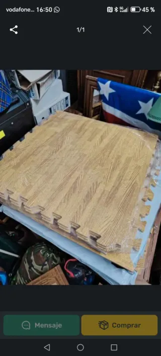 Suelo Tatami Inmitación madera 6,40x4,70