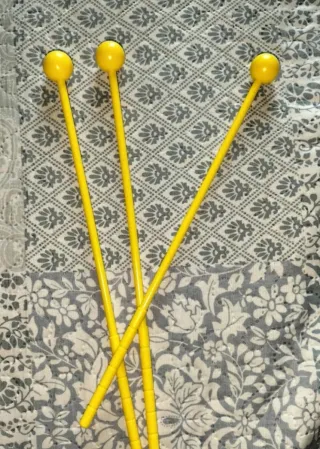 Baquetas Carrillón / Xilófono Amarillas