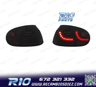 PILOTOS LED VOLKSWAGEN VW GOLF 5 03-08 DINAMICO AHUMADOS