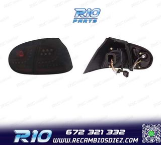 PILOTOS LED VOLKSWAGEN VW GOLF 5 03-08 DINAMICO AHUMADOS