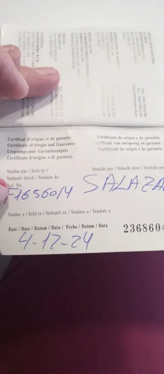 Reloj Festina en garantía!