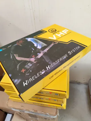 Micrófono Doble Inalámbrico VHF BKR-22