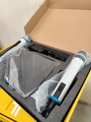 Micrófono Doble Inalámbrico VHF BKR-22