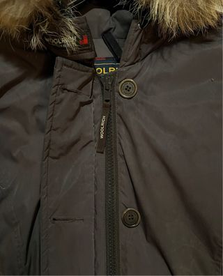 Woolrich Arctic Parka Donna Marrone Usato