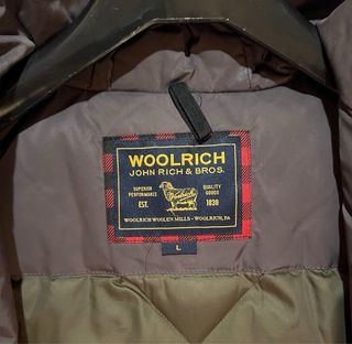 Woolrich Arctic Parka Donna Marrone Usato