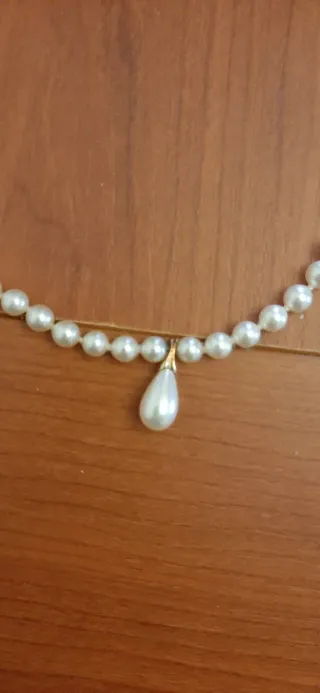 Collar y Pendientes Perlas Majorica